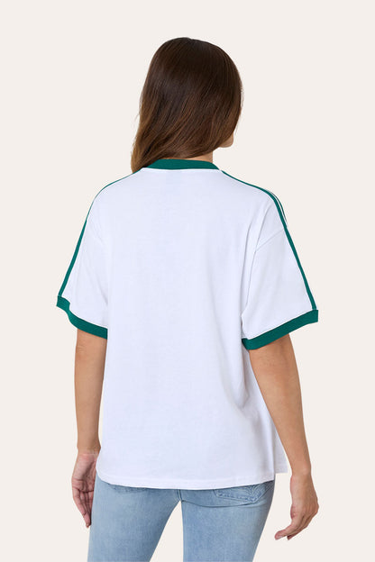 Ringers Western Western College Womens Oversized T-Shirt