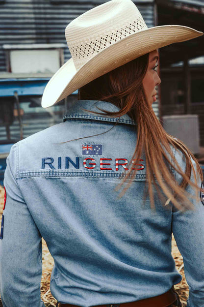 Ringers Western Young and Free Womens Western Shirt