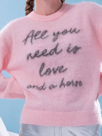PS of Sweden Quote Mohair Mix Sweater