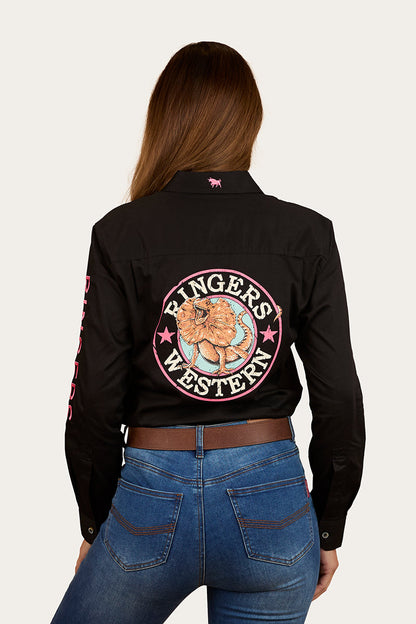 Ringers Western Signature Jillaroo Womens Printed Full Button Work Shirt