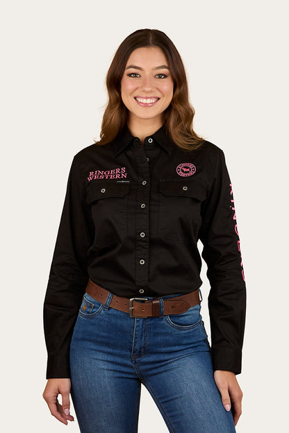 Ringers Western Signature Jillaroo Womens Printed Full Button Work Shirt