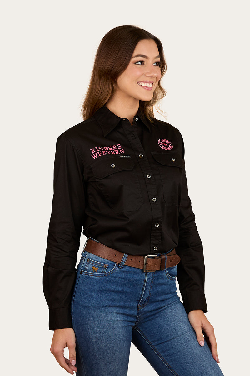 Ringers Western Signature Jillaroo Womens Printed Full Button Work Shirt