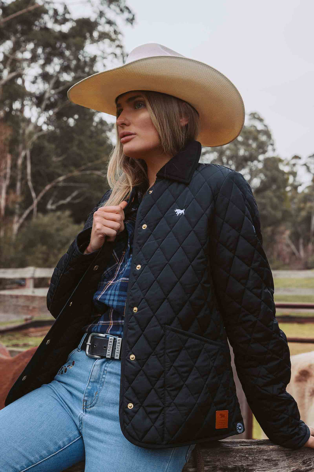 Ringers Western Swan River Womens Quilted Jacket