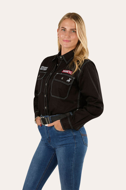Tooheys X Ringers Womens Long Sleeve Full Button Work Shirt