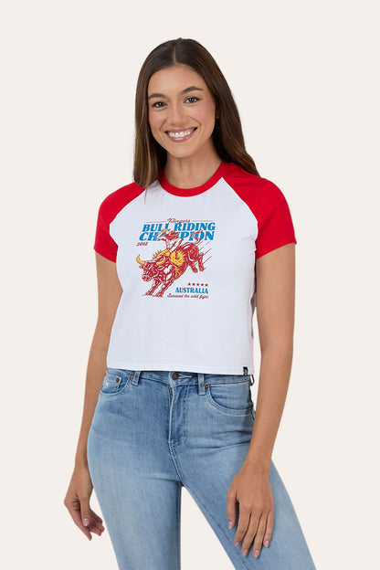 Ringers Western The Champion Womens Raglan Baby T-Shirt