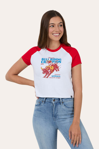 Ringers Western The Champion Womens Raglan Baby T-Shirt