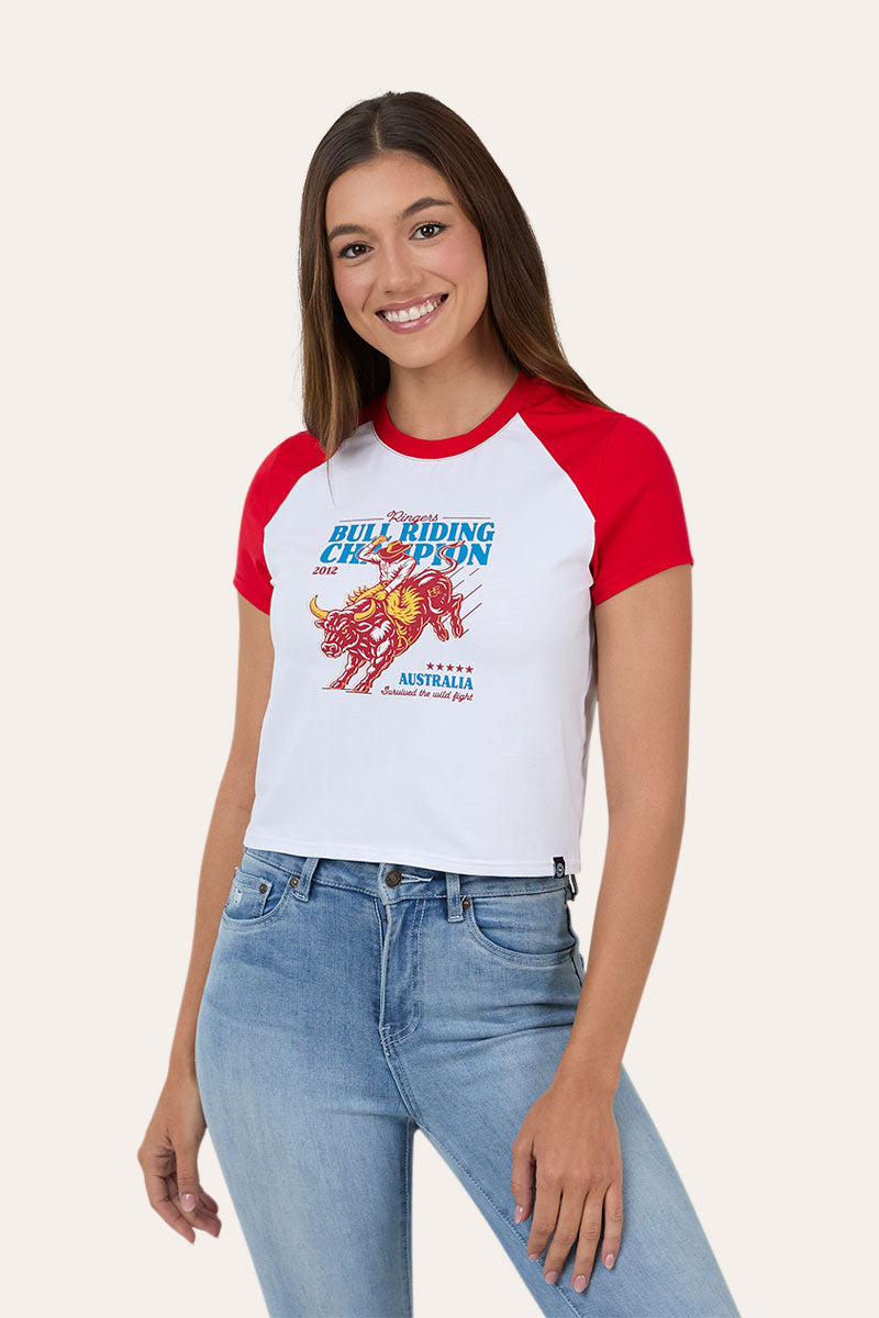 Ringers Western The Champion Womens Raglan Baby T-Shirt