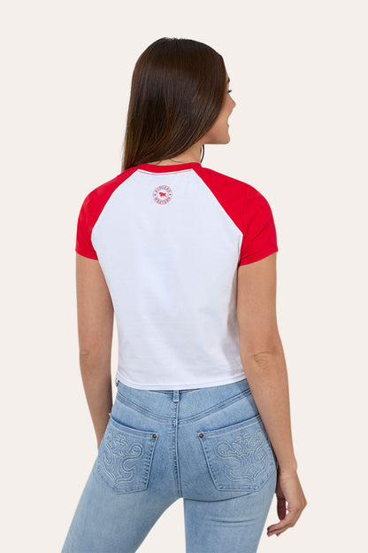 Ringers Western The Champion Womens Raglan Baby T-Shirt