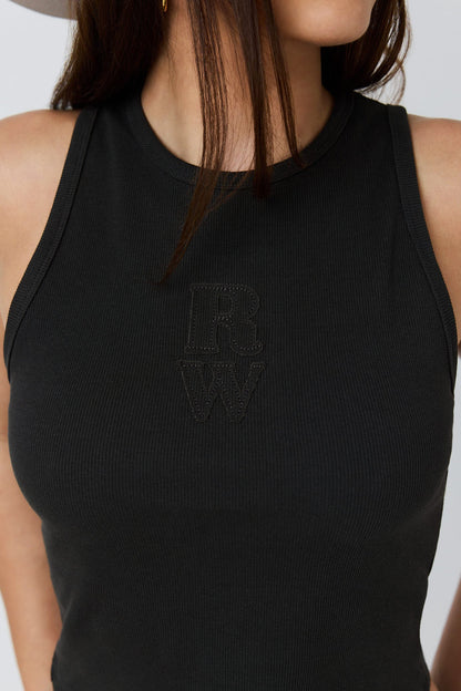 Ringers Western Southern Stitch Womens Rib Tank