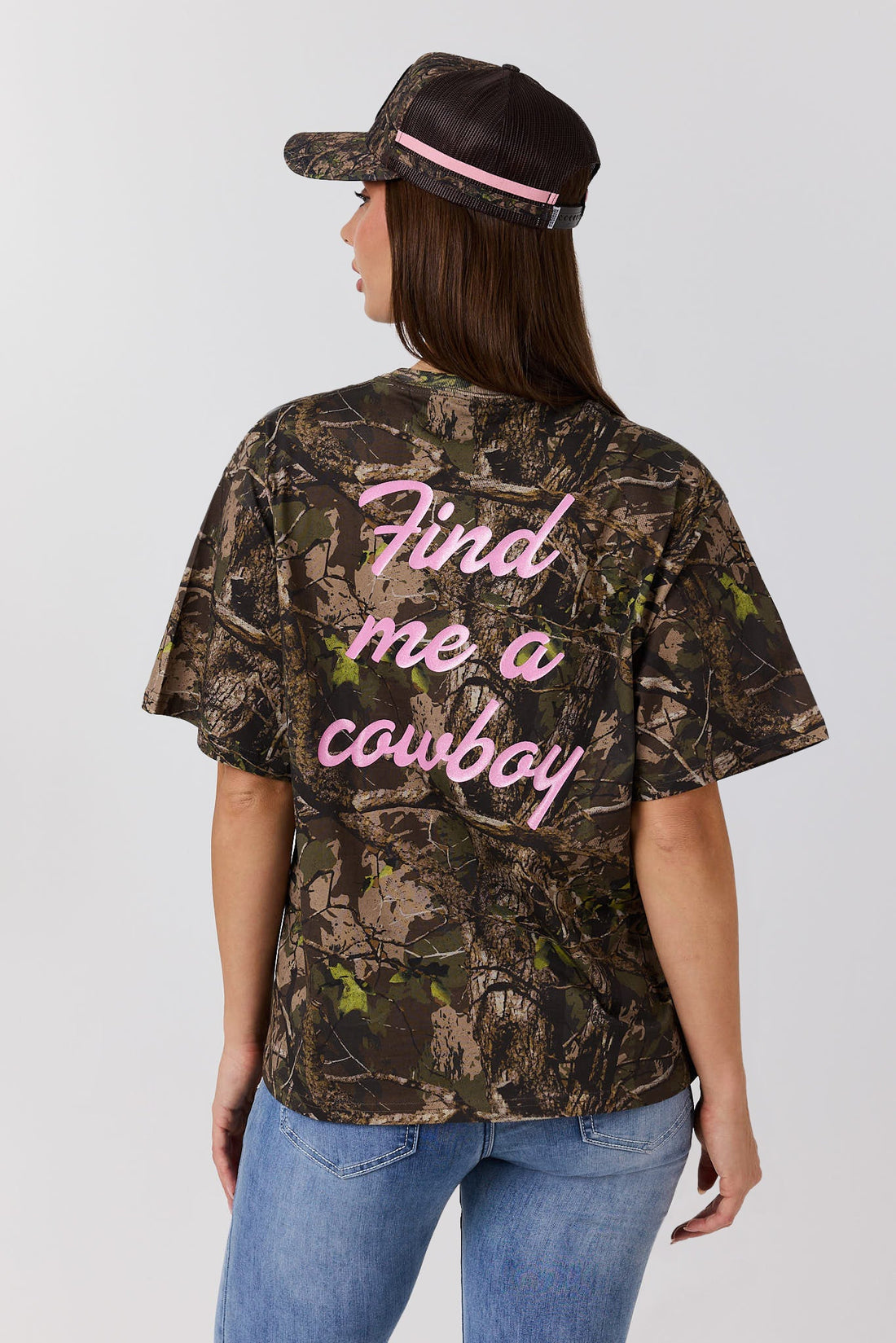 Ringers Western Find Me Womens Oversized T-Shirt