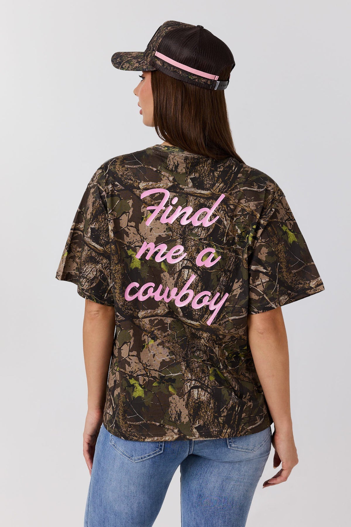 Ringers Western Find Me Womens Oversized T-Shirt