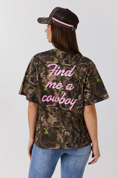 Ringers Western Find Me Womens Oversized T-Shirt