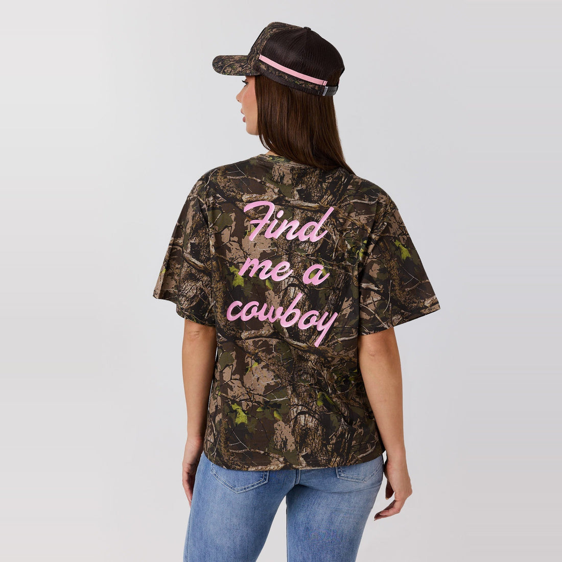 Ringers Western Find Me Womens Oversized T-Shirt