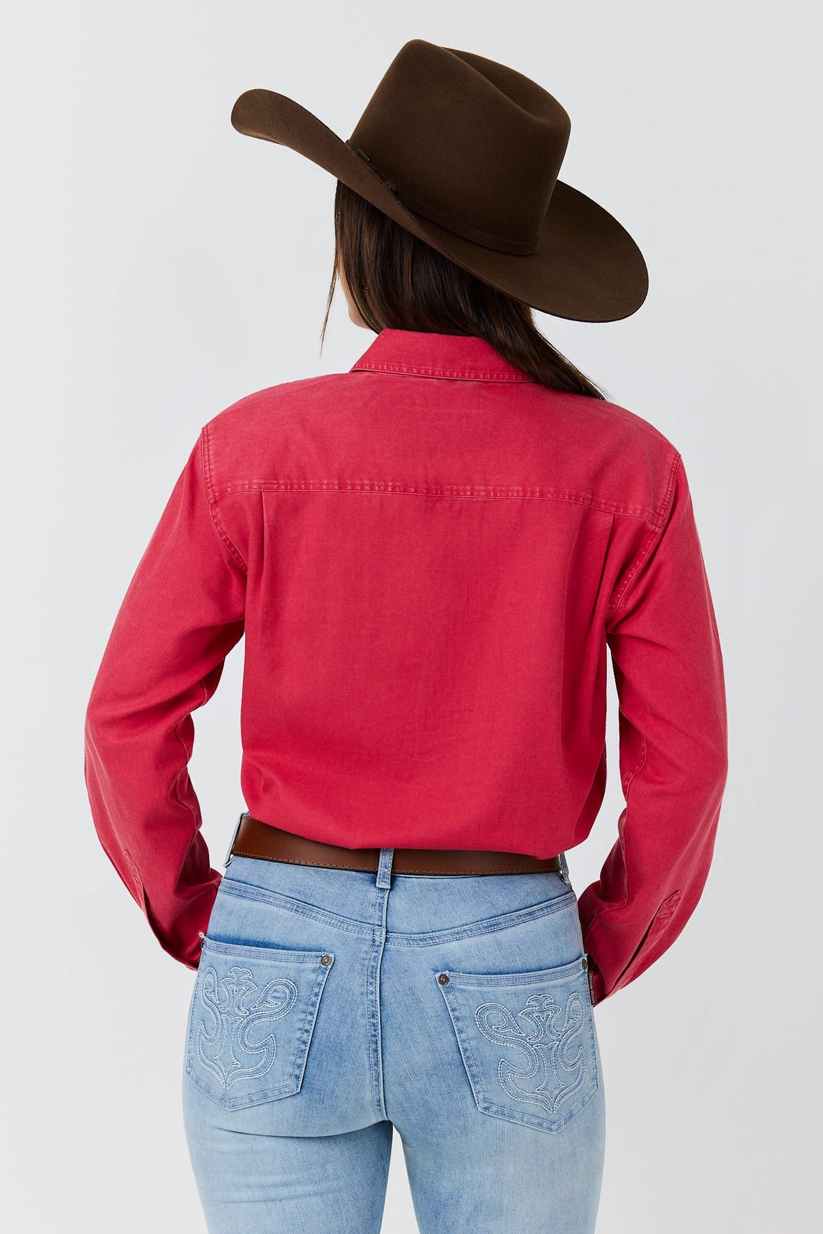 Ringers Western Pentecost Rugged Womens Full Button Work Shirt