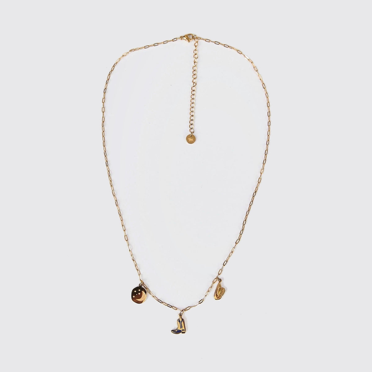 Ringers Western Rodeo Charm Necklace
