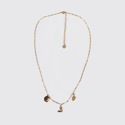 Ringers Western Rodeo Charm Necklace