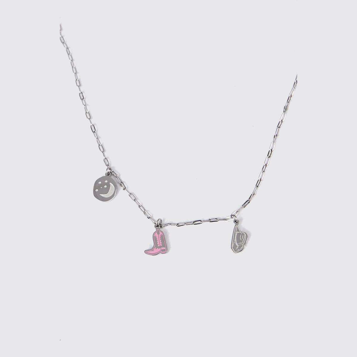 Ringers Western Rodeo Charm Necklace