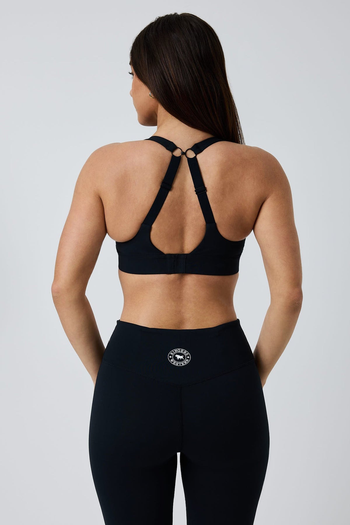 Ringers Western Anikafit Womens Zip Front Support Crop