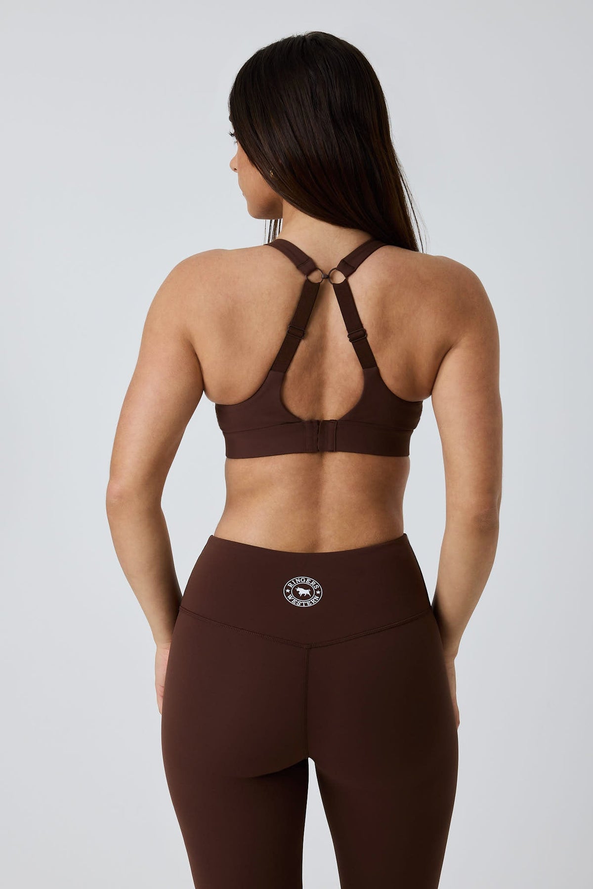Ringers Western Anikafit Womens Zip Front Support Crop