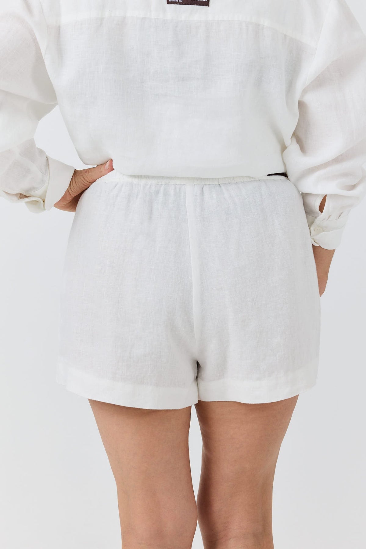 Ringers Western Kinsley Womens Linen Drawstring Short