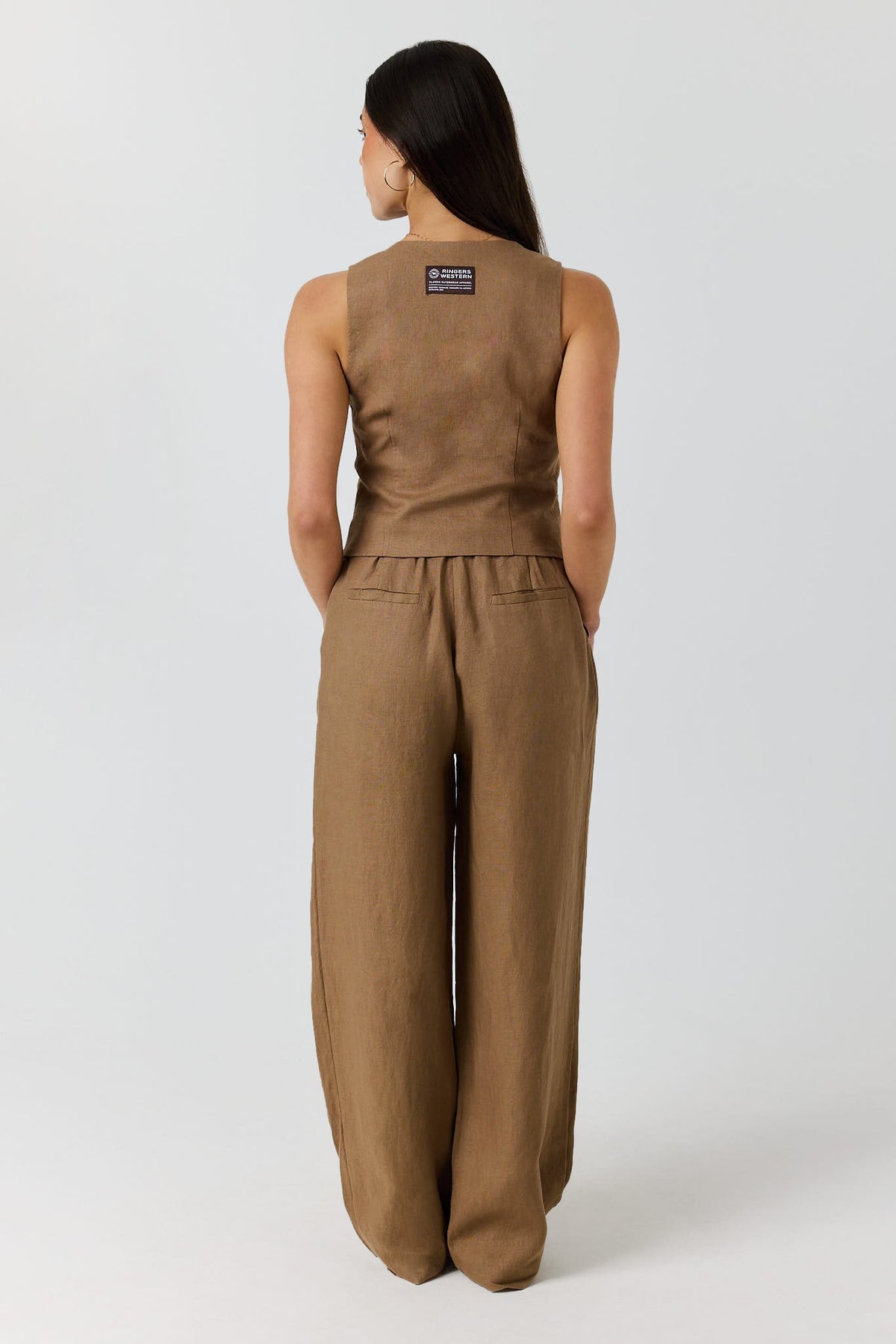 Ringers Western Zahra Womens Linen Vest