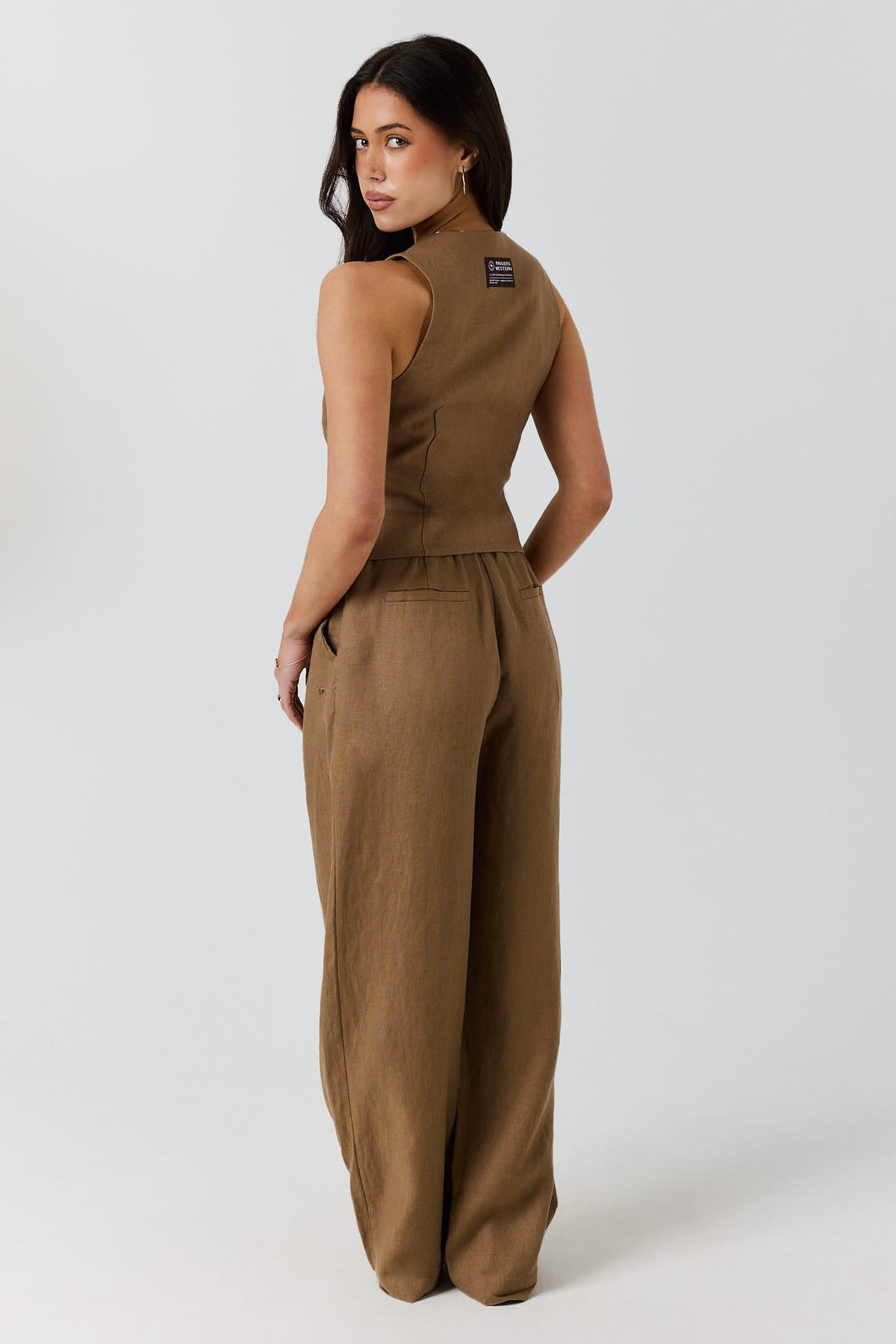 Ringers Western Zahra Womens Linen Vest