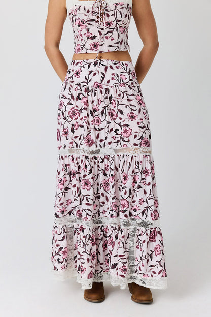 Ringers Western Wild At Heart Womens Maxi Skirt