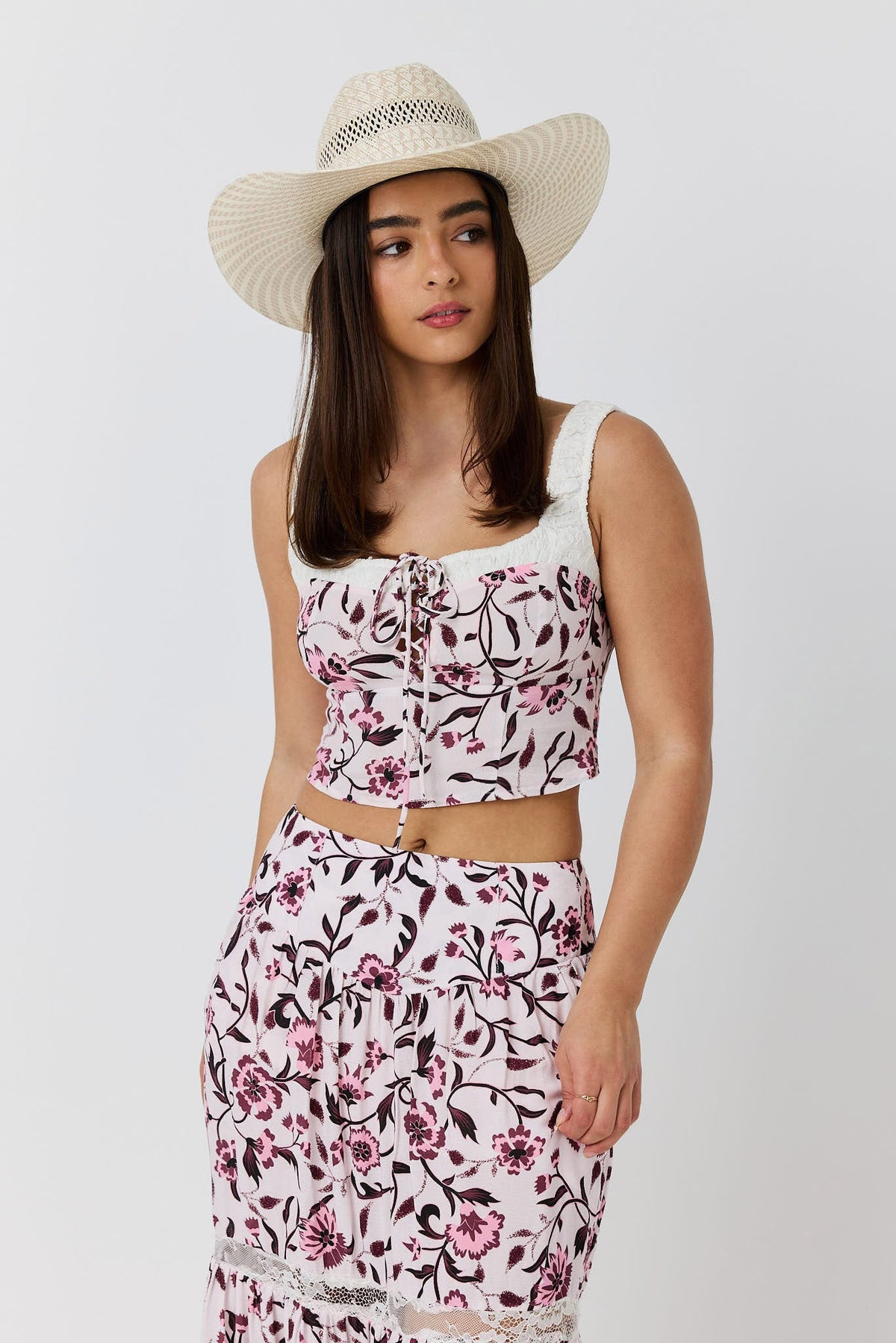 Ringers Western Wild At Heart Womens Fashion Top - Pink