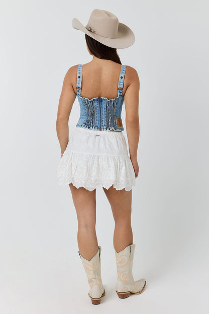 Ringers Western Marisol Womens Broderie Skirt