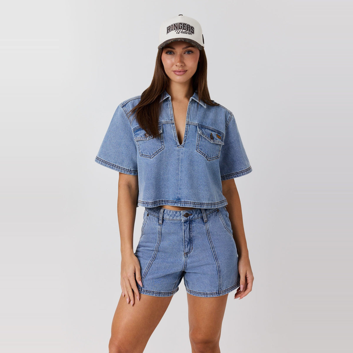 Ringers Western Iris Outback Womens Denim Short