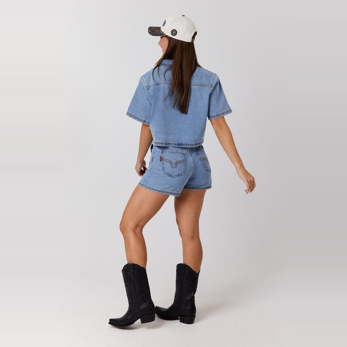 Ringers Western Iris Outback Womens Denim Short