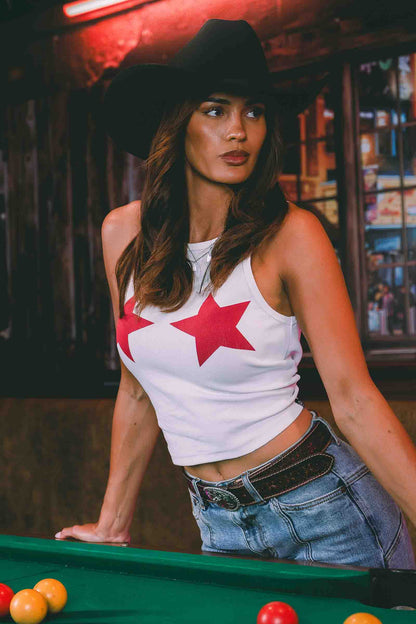 Ringers Western All Star Womens Rib Tank