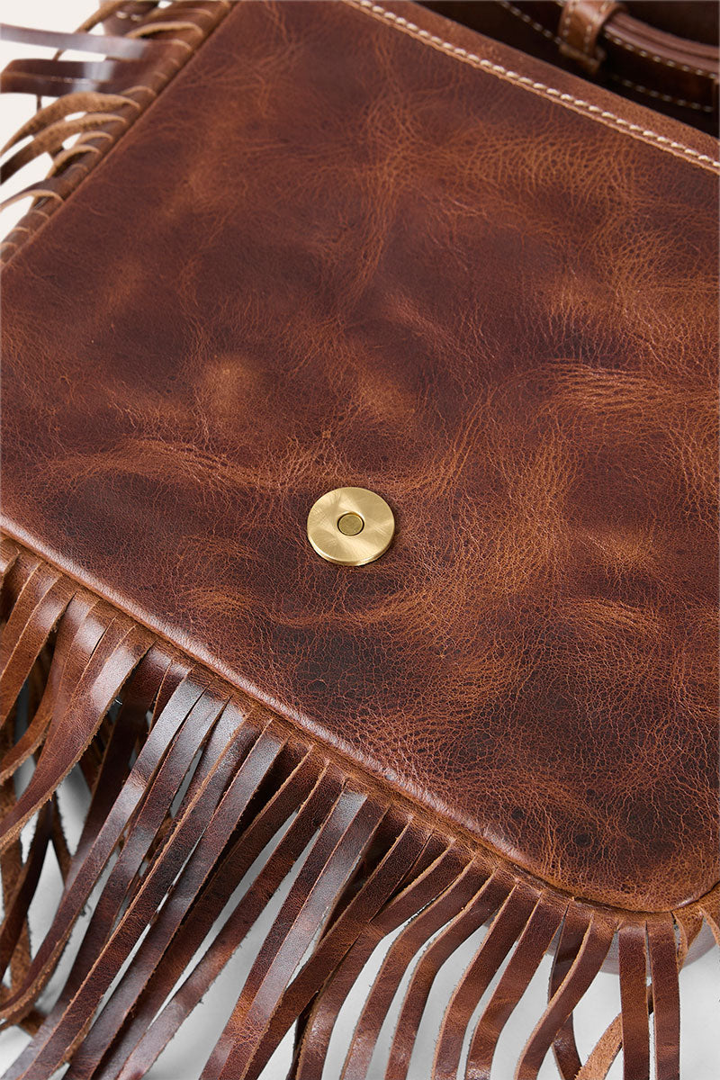 Ringers Western Toro Tassle Saddle Bag