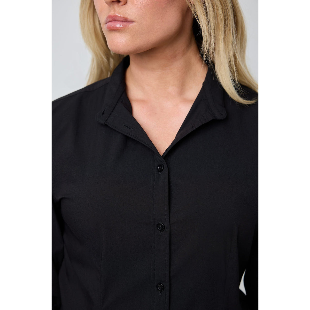 Ringers Western Roma Womens Dress Shirt Black
