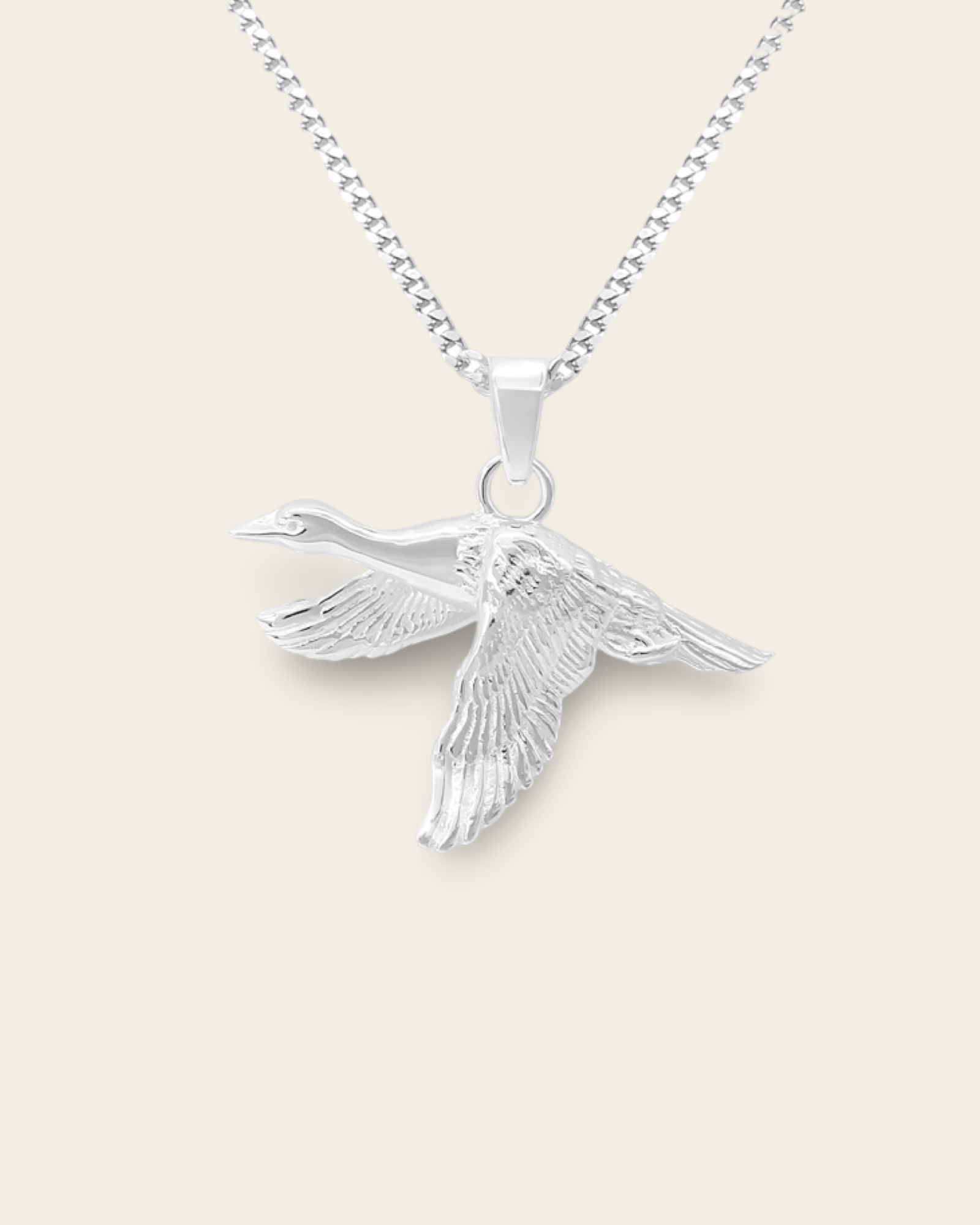 Whistle &amp; Pop Fly Away Home Duck Necklace