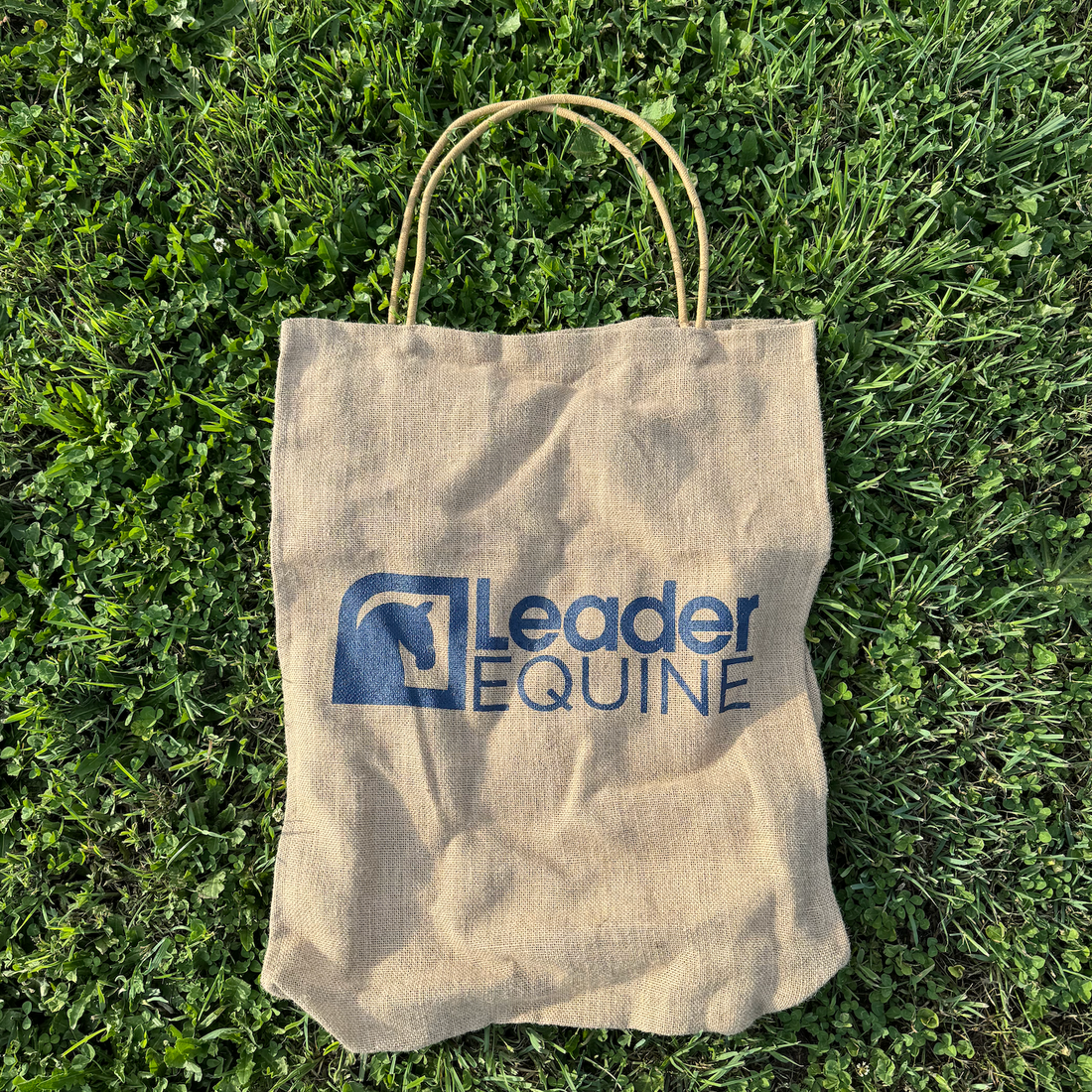Leader Equine Hemp Tote Shopper