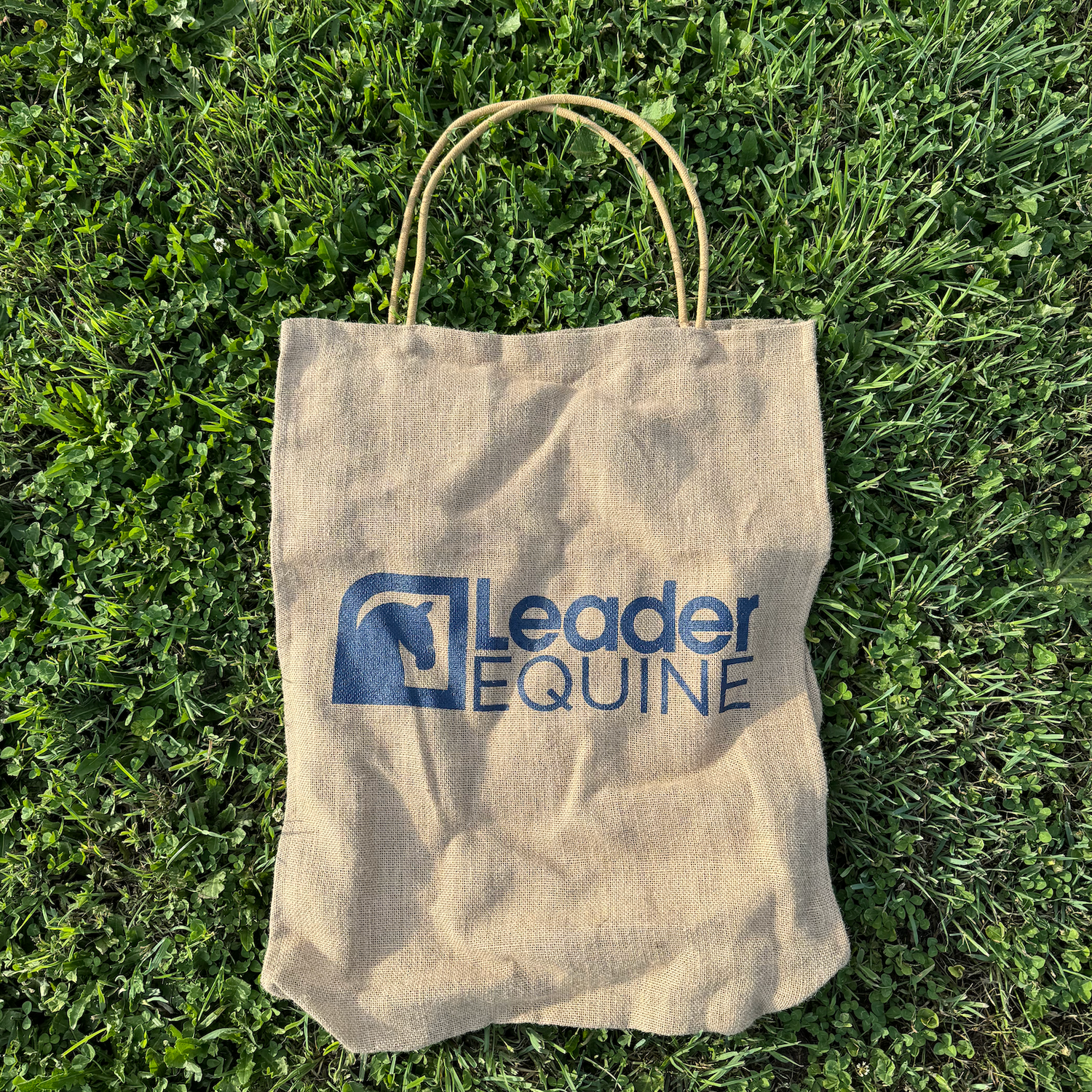 Leader Equine Hemp Tote Shopper