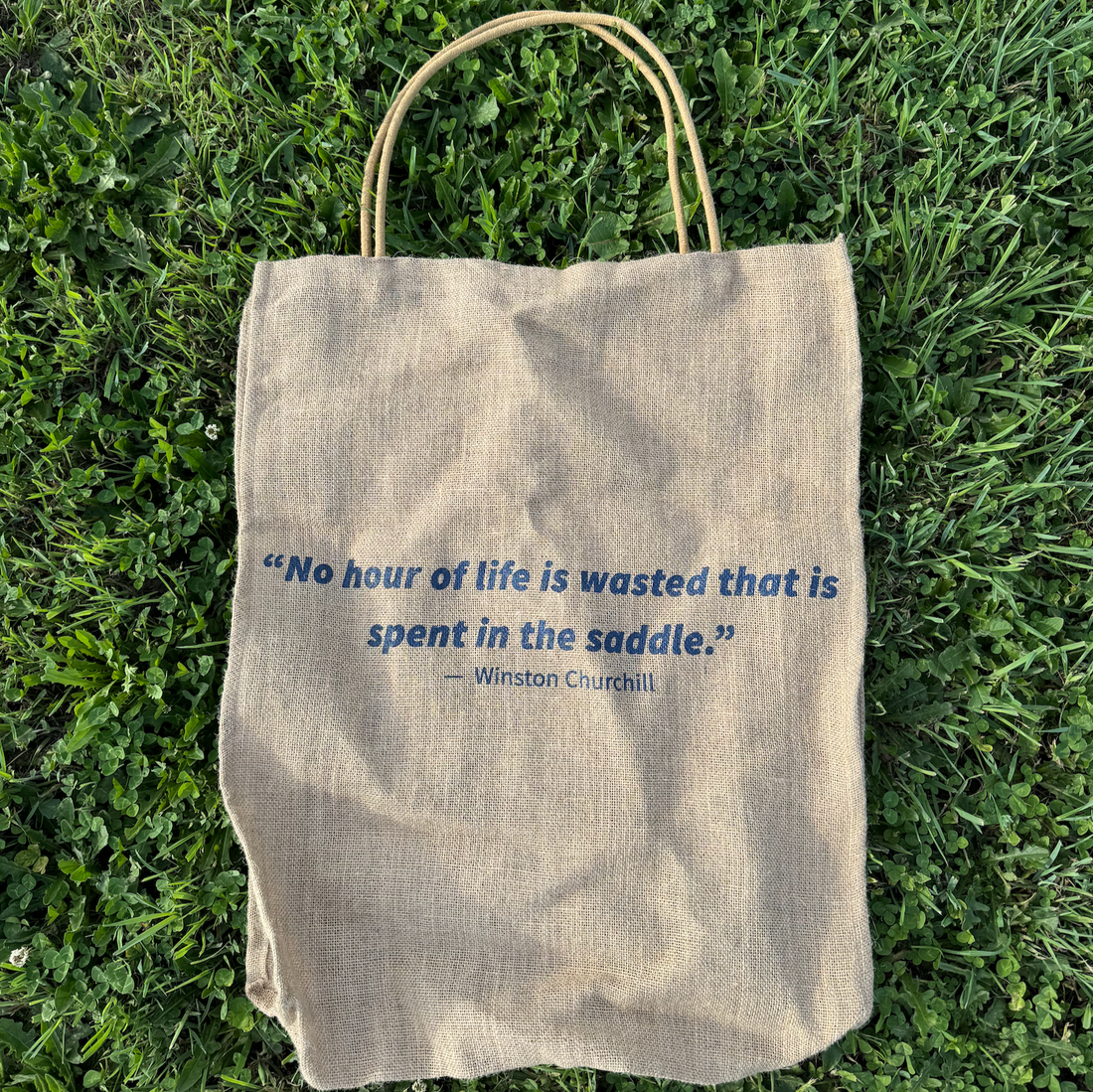 Leader Equine Hemp Tote Shopper