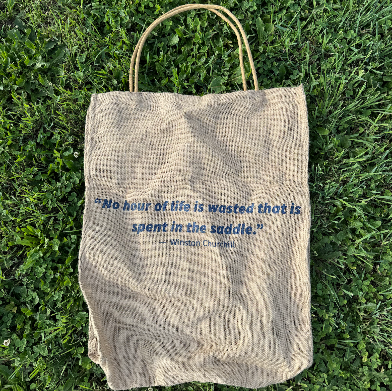 Leader Equine Hemp Tote Shopper