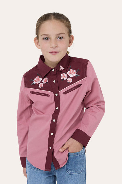 Ringers Western Bonnie Kids Girls Western Shirt