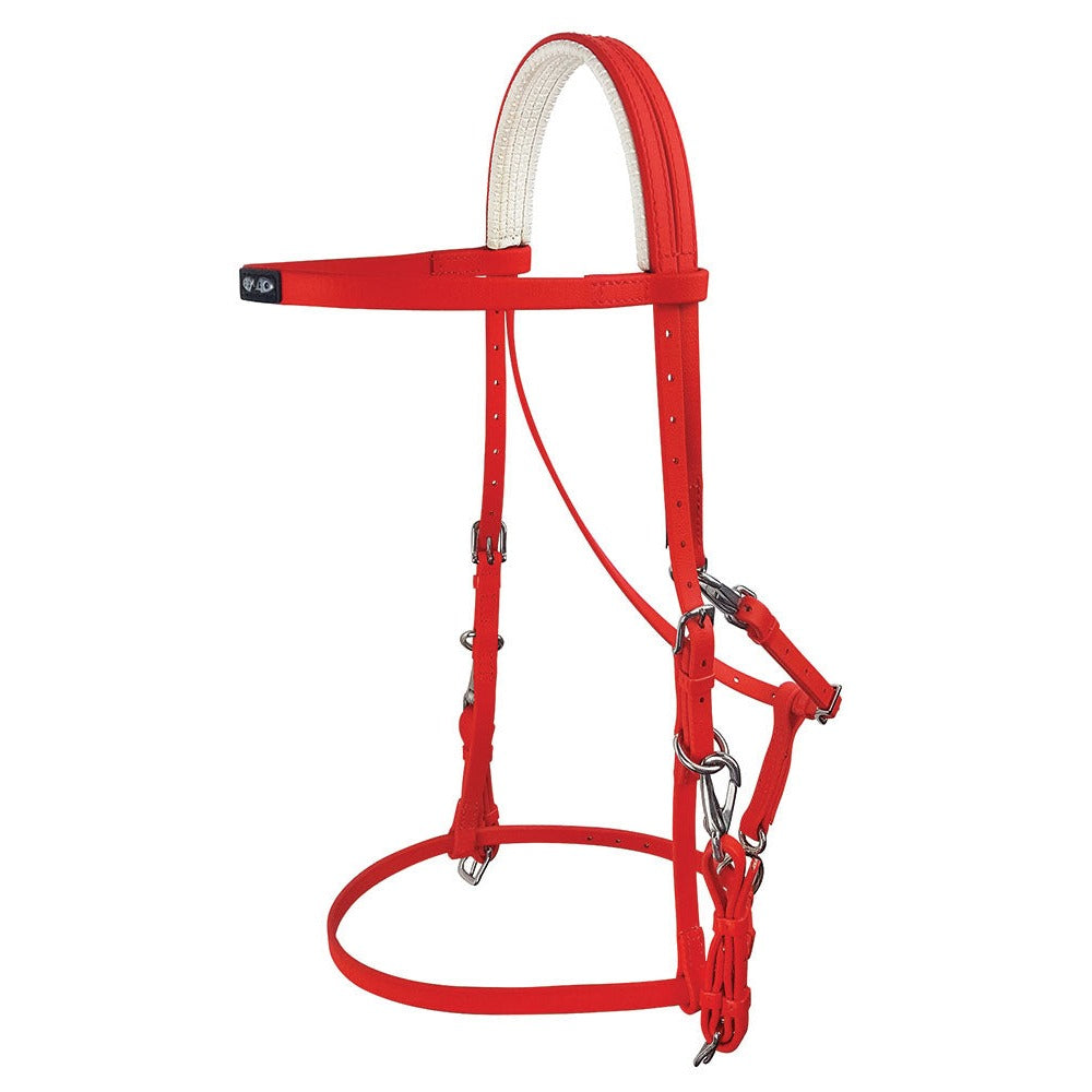 Zilco Ultra Endurance Bridle Red/White