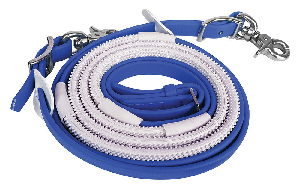 Zilco Ultra Endurance Reins Royal Blue