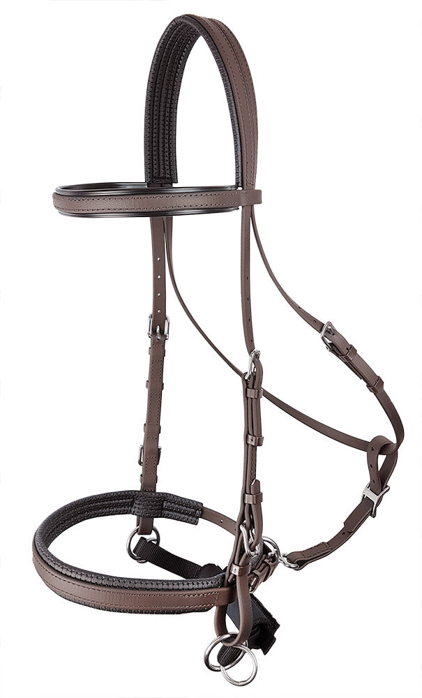 Zilco Sidepull 3-in-1 Bitless Bridle