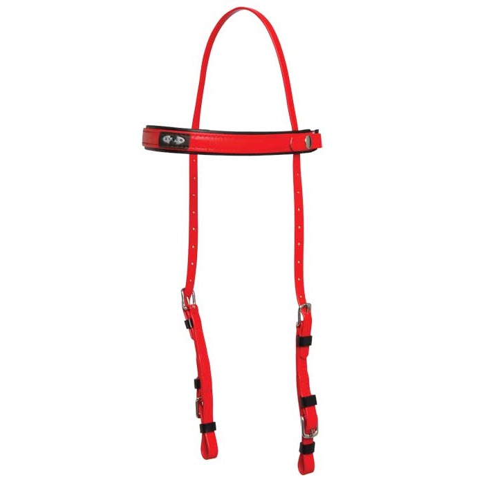 Zilco Deluxe Endurance Bridle Red