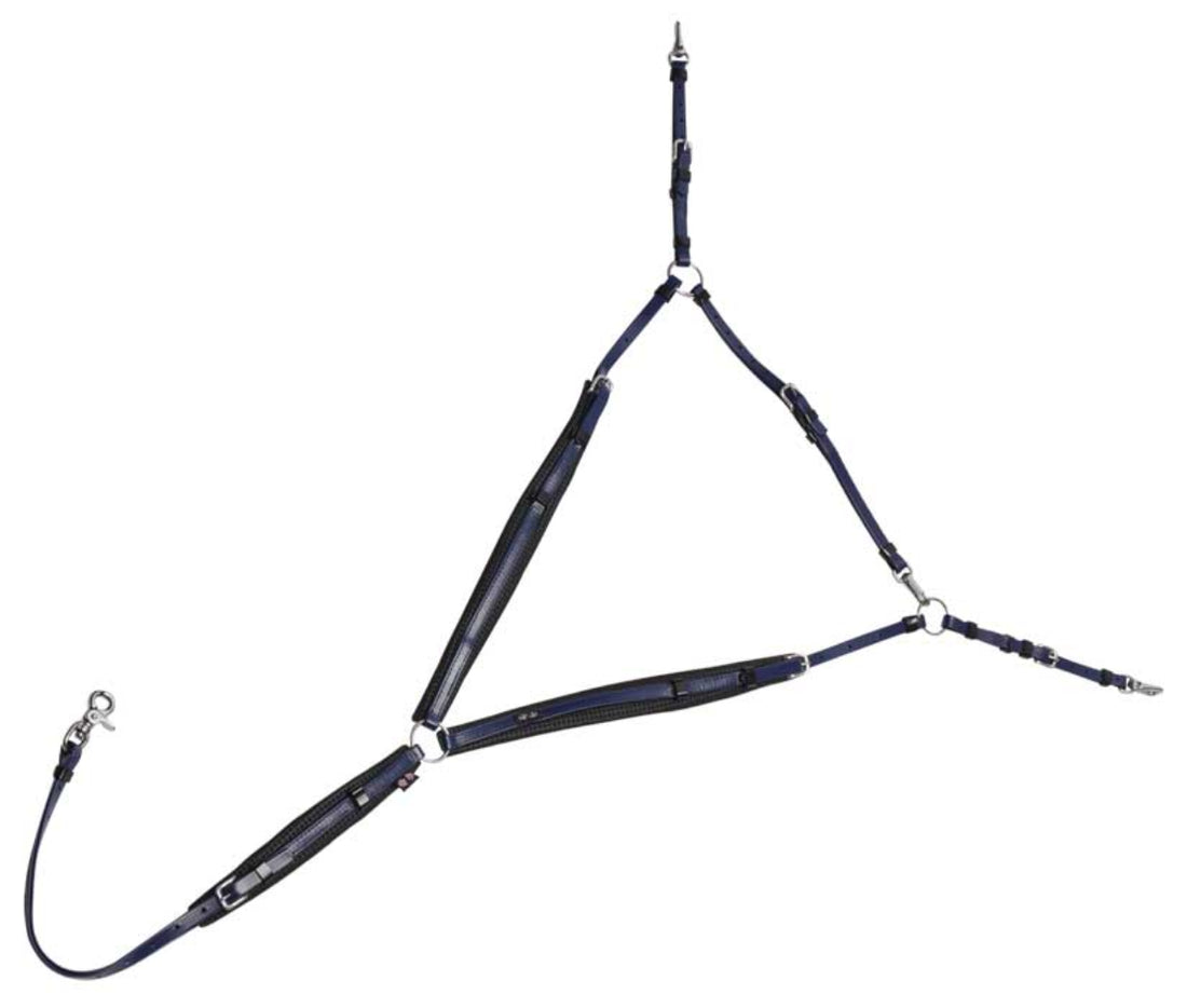 Zilco Deluxe Endurance Breastplate Dark Blue