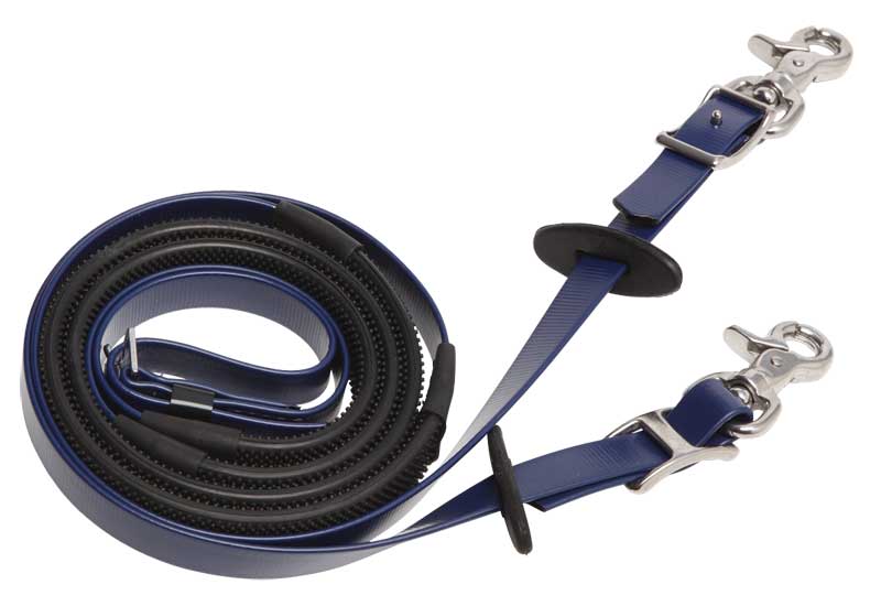 Zilco Deluxe Endurance Reins Dark Blue