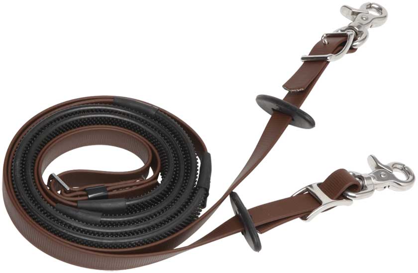 Zilco Deluxe Endurance Reins Brown