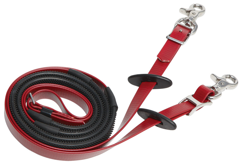 Zilco Deluxe Endurance Reins Burgundy