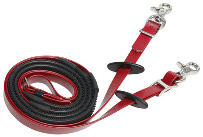 Zilco Deluxe Endurance Reins Burgundy