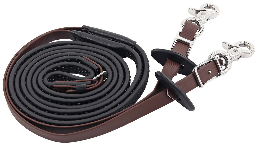Zilco R-Grip Endurance Reins Brown